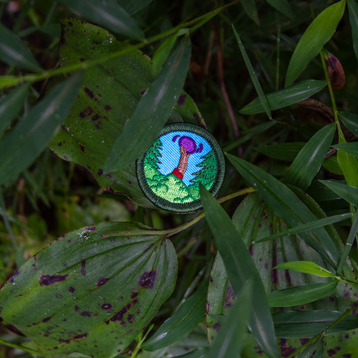 Shrub Diver Bogey Badge | Disc Golf Patch