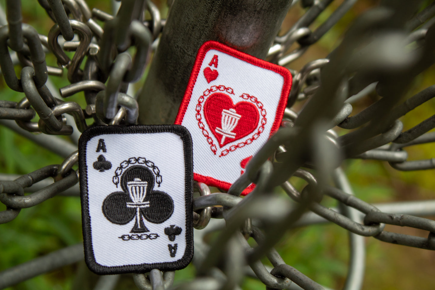 Disc Golf Ace Patch - Ace Cards