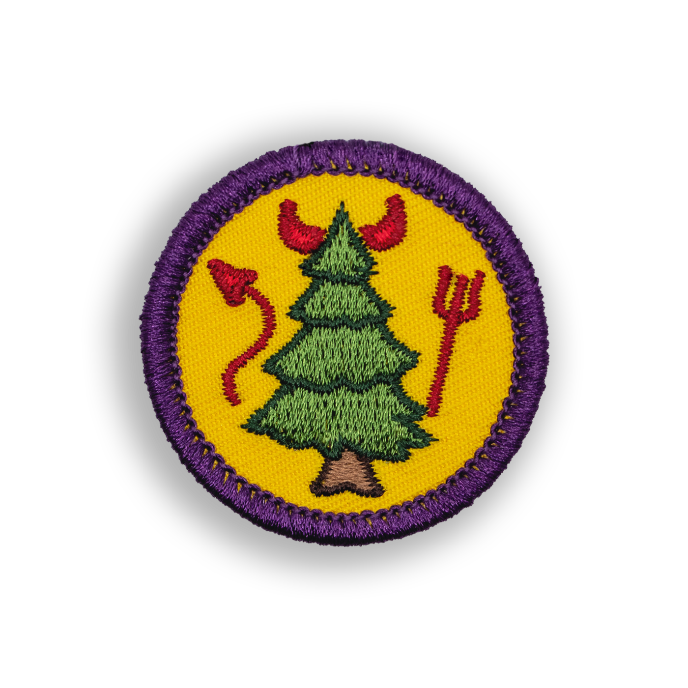 Bad Tree Bogey Badge© Disc Golf Patch - Iron-on, velcro, peel & stick