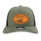 Leather PDGA Player Number Disc Golf Hat