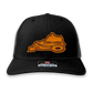 Custom Leather State Player Number Disc Golf Hat