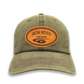 Leather PDGA Player Number Disc Golf Hat
