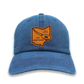 Custom Leather State Player Number Disc Golf Hat