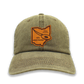 Custom Leather State Player Number Disc Golf Hat