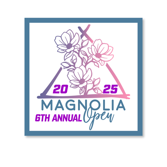 Magnolia Open 2025 Custom 3" Embroidered Patch