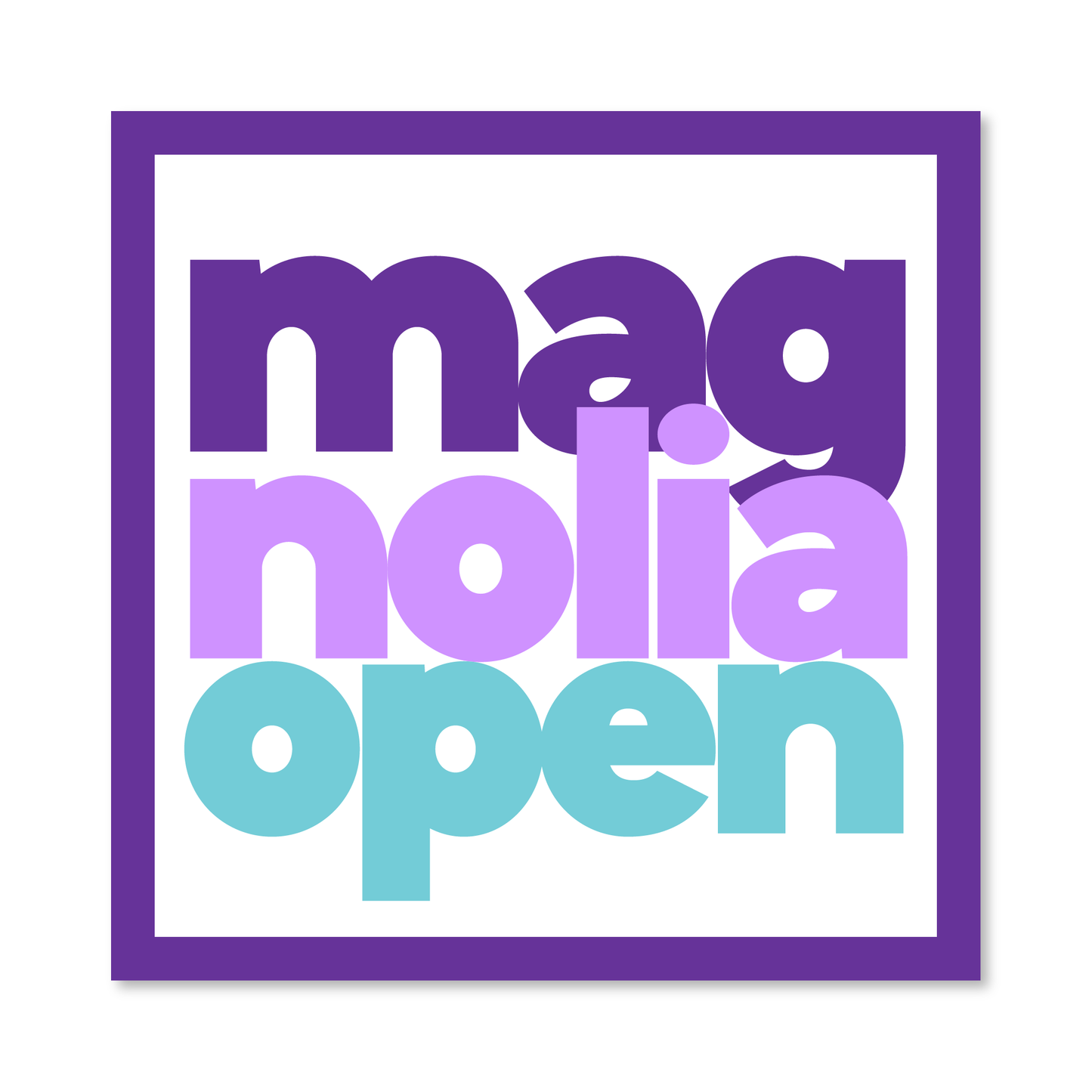Magnolia Open 2026 Custom 2.5" Embroidered Patch
