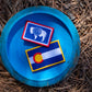 Colorado State Flag Patch - Disc Golf Patches