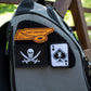 Disc Golf Patch - Ace of Spades Velcro Patch