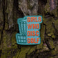 Girls Who Disc Golf - Velcro Patch