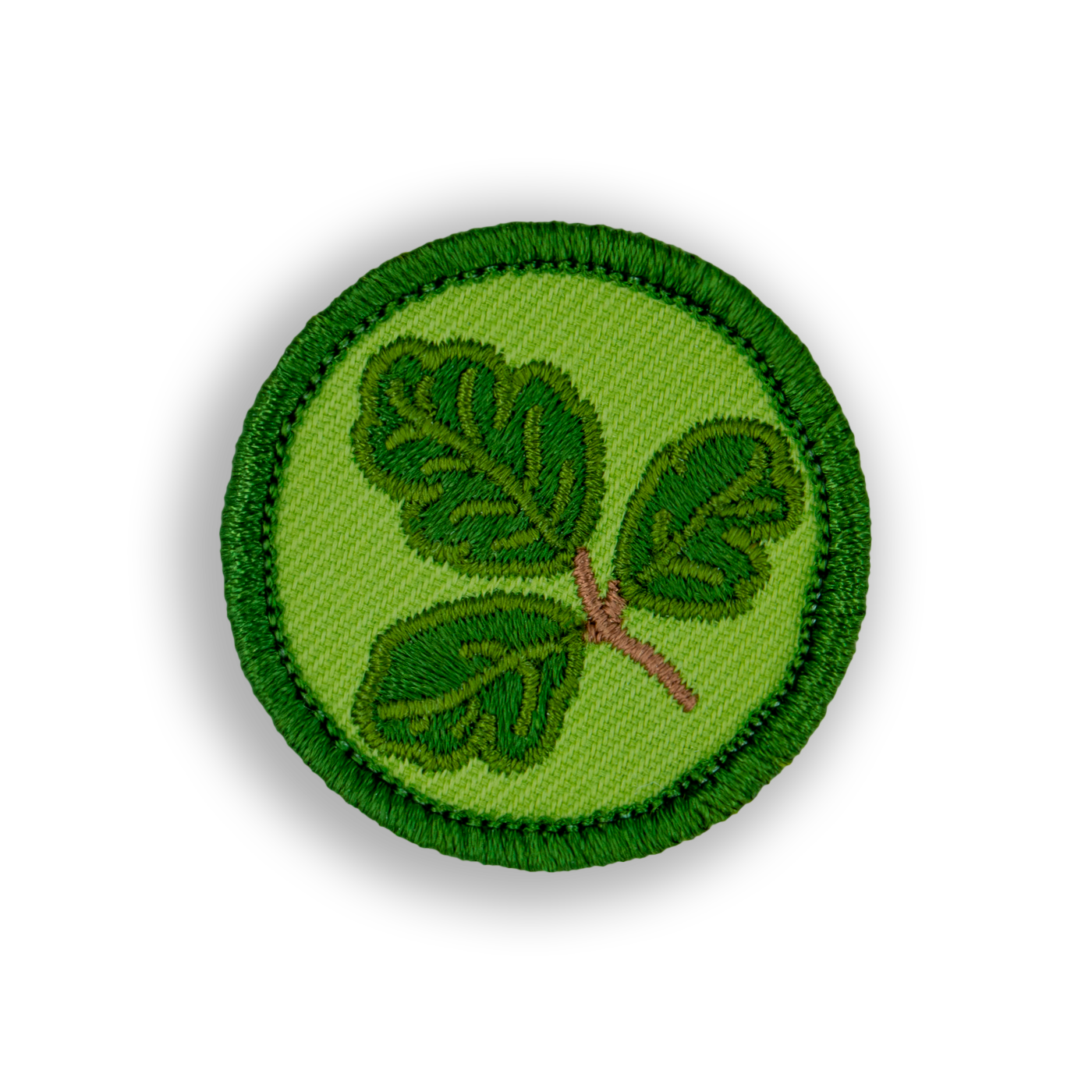 Poison Oak Bogey Badge© Disc Golf Patch - Iron-on, velcro, peel & stick