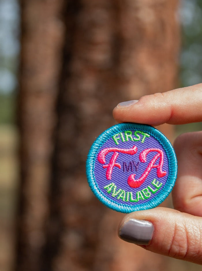 First Available Bogey Badge© Disc Golf Patch