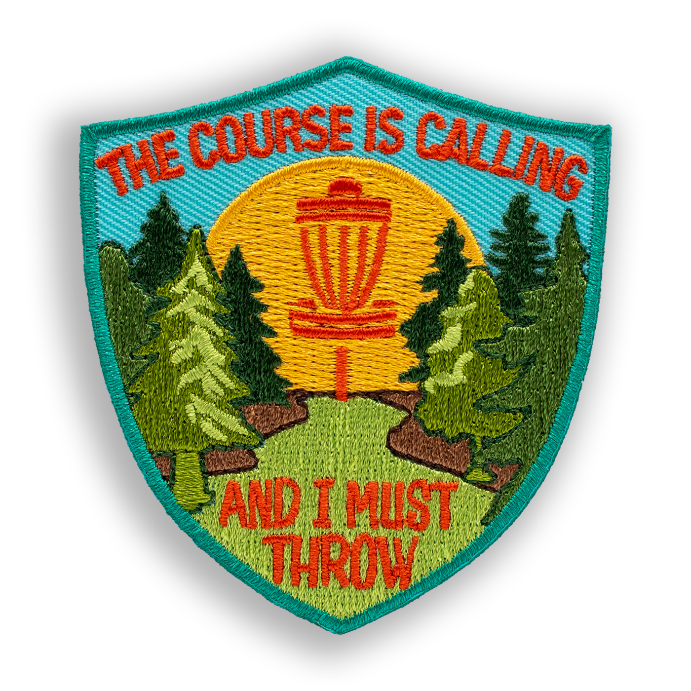 The Course is Calling | Disc Golf Patch