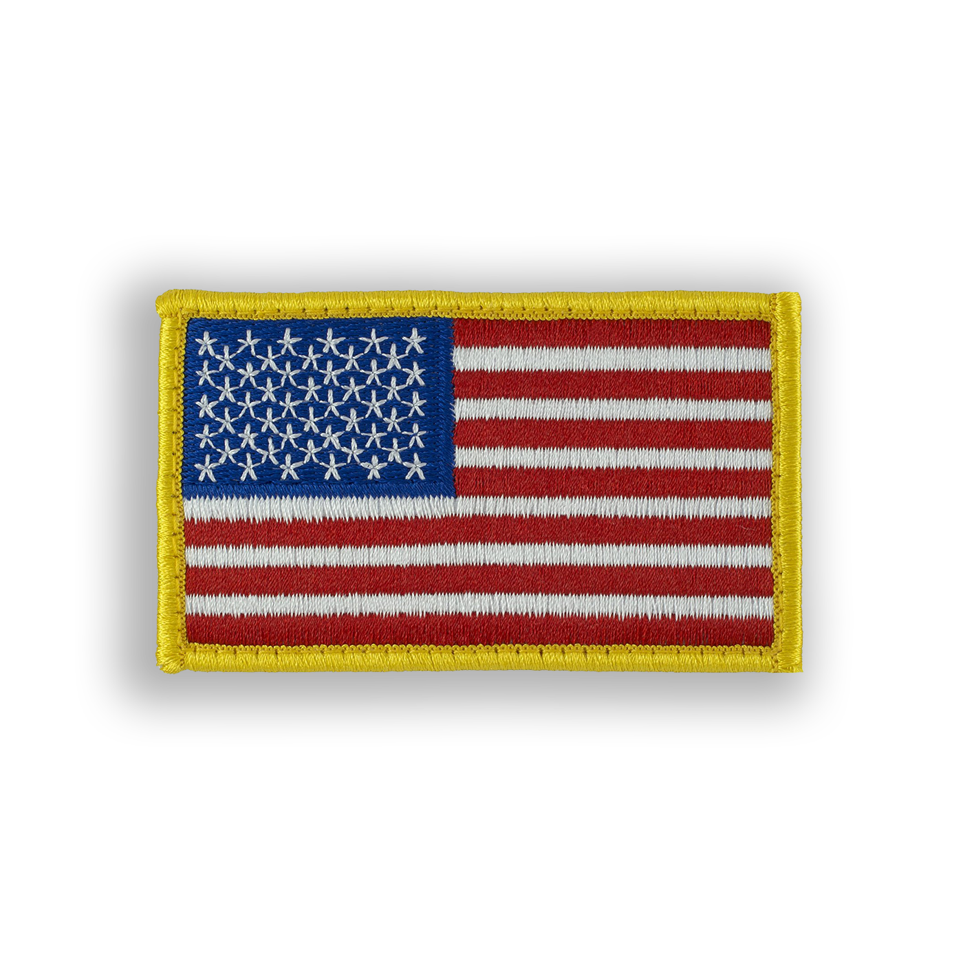 US Flag Disc Golf Patch - velcro patch