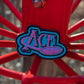 ACE Blue Disc Golf Patch - Iron-on patch