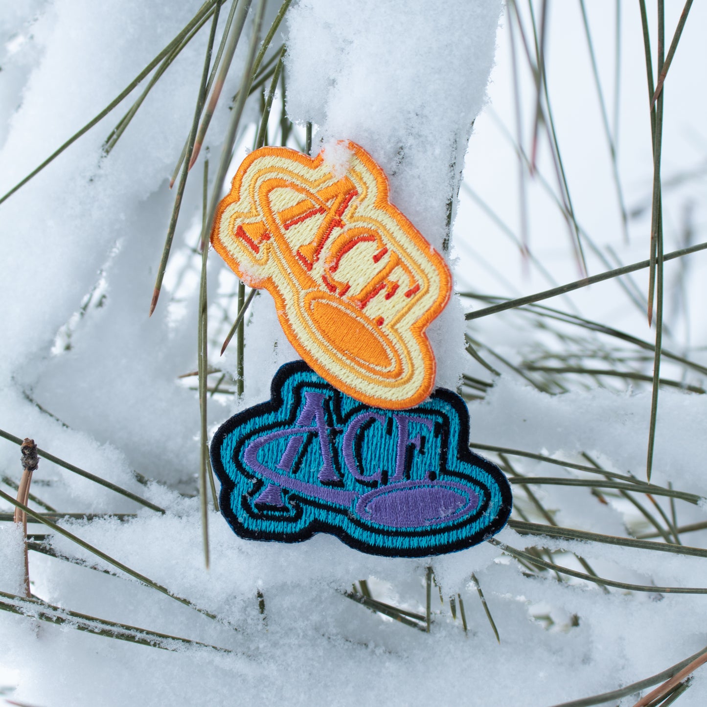 ACE Disc Golf Patch - Iron-on patch