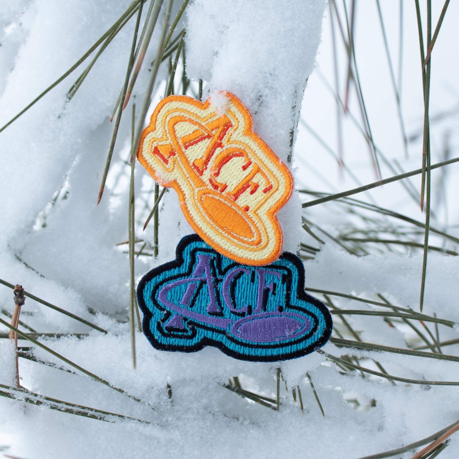 ACE Disc Golf Patch - Iron-on patch