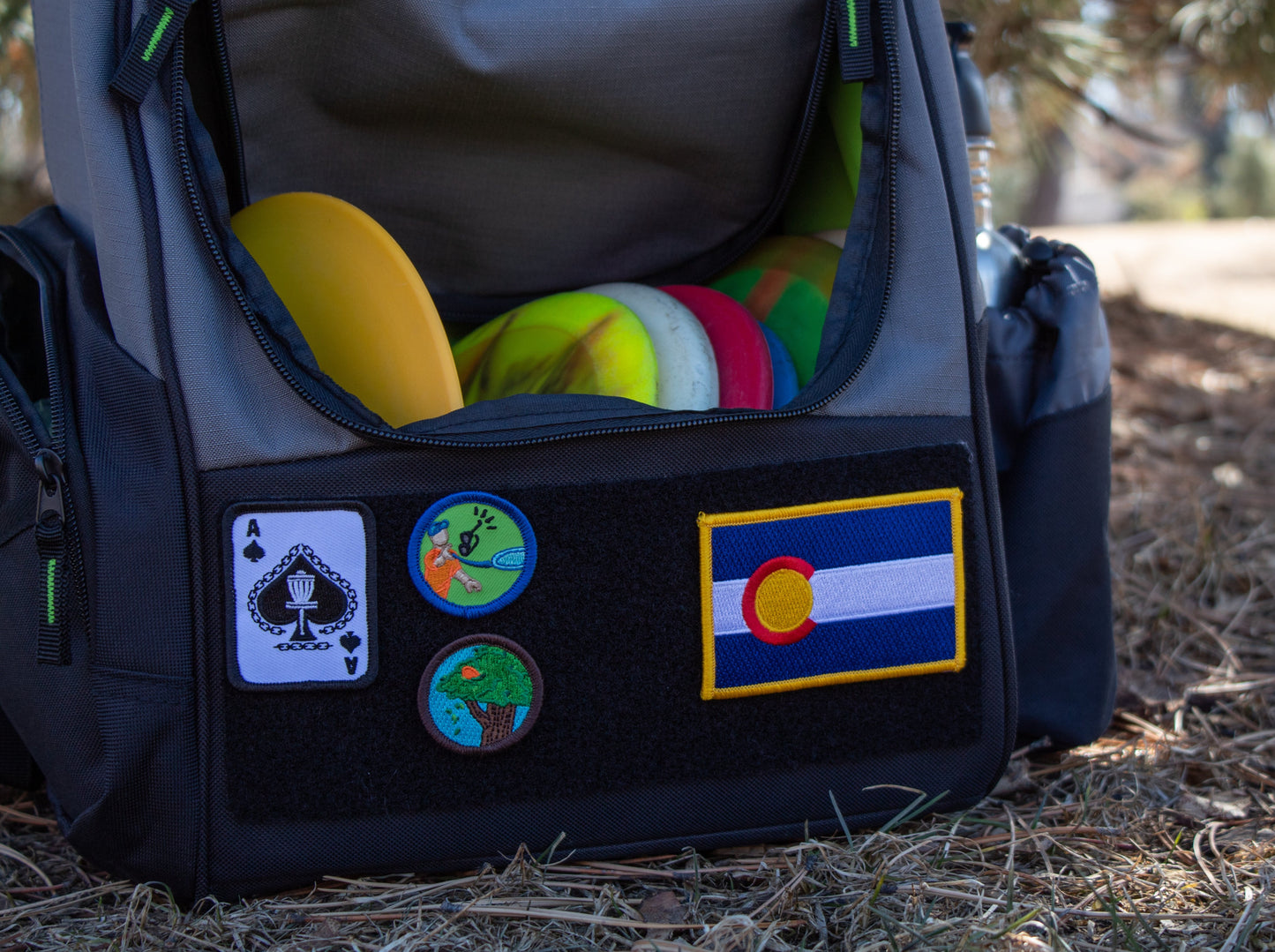 Disc Golf Patches - Velcro patches for your bag!