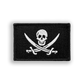 Calico Jack Pirate Flag Disc Golf Patch - Iron-on, velcro, peel & stick