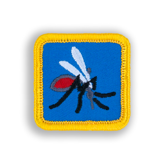 Mosquito Magnet Bogey Badge© Disc Golf Patch - Iron-on, velcro, peel & stick