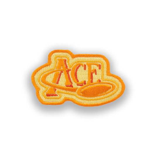 ACE Disc Golf Patch - Iron-on, velcro, peel & stick