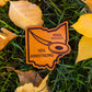 Custom Leather State Disc Golf Velcro Patch