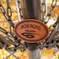 Engraved Leather Disc Golf Player Badge - Disc Golf Patch