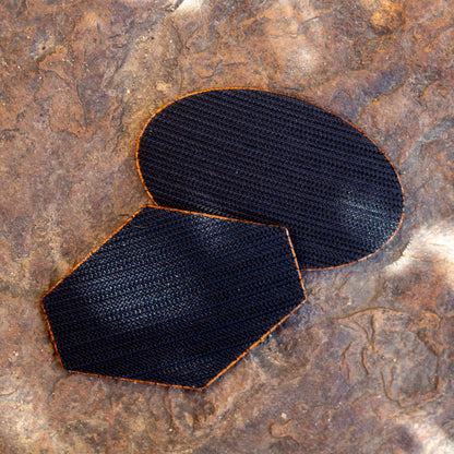Custom Leather Disc Golf Player Badge - Disc Golf Velcro Patch