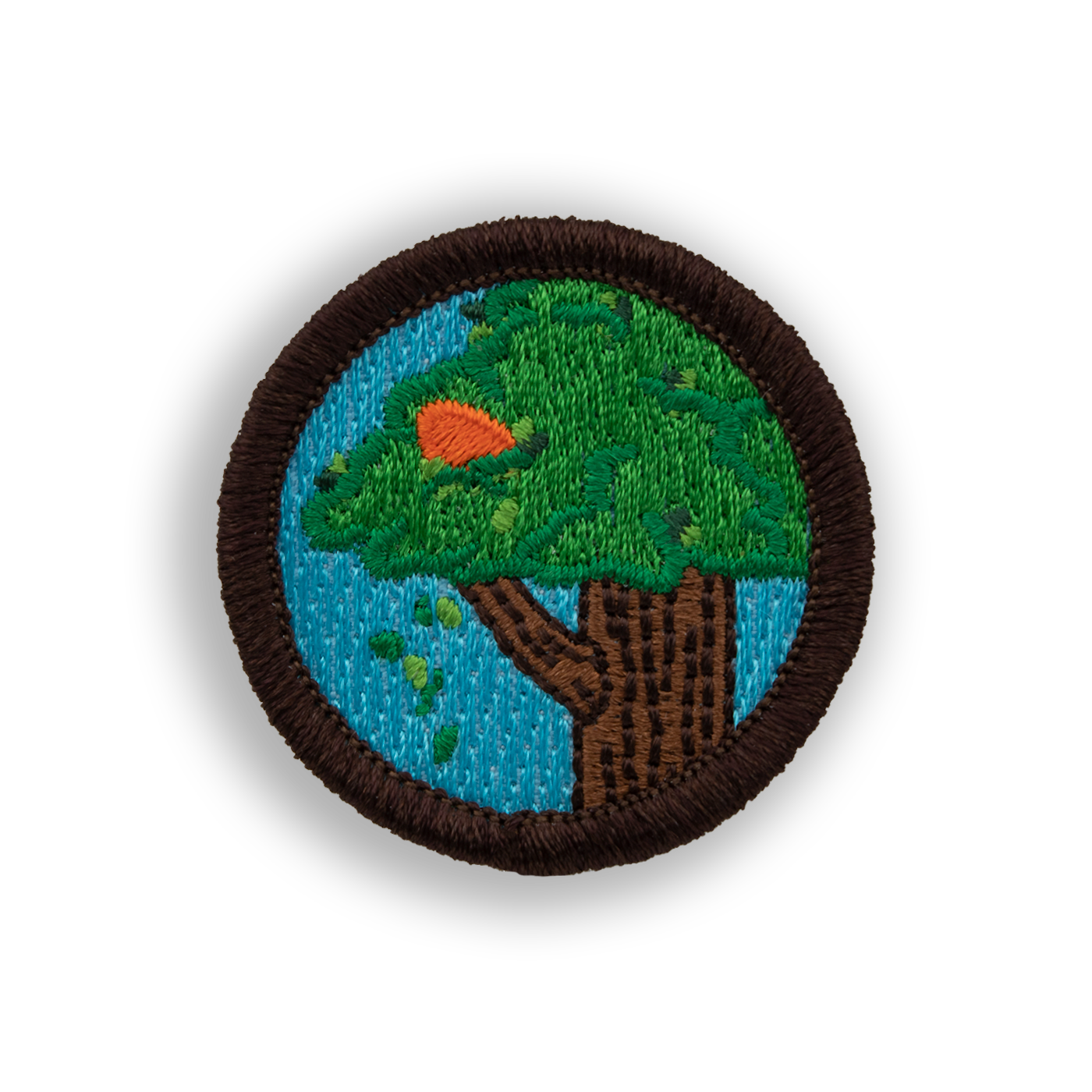 Stuck in a Tree Bogey Badge© Disc Golf Patch - Iron-on, velcro, peel & stick